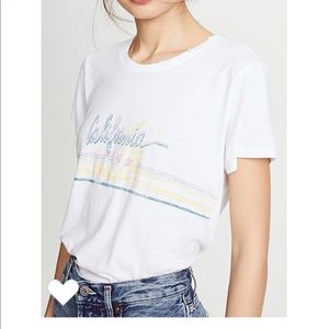 Paige California distressed tee
